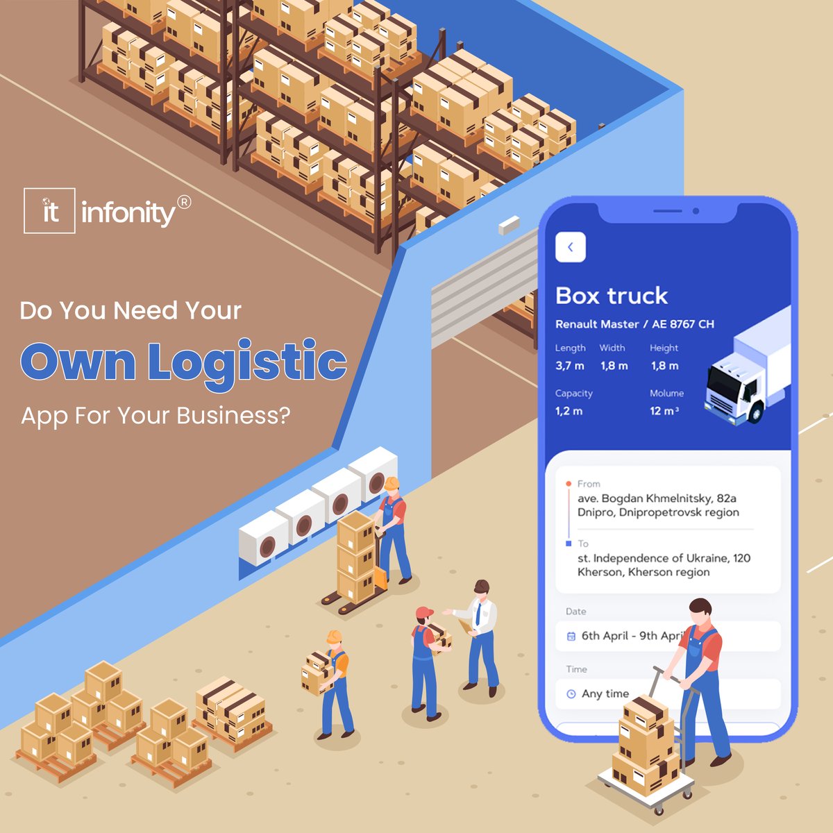 itinfonity's tweet image. Build On-Demand Logistics &amp;amp; Transport Mobile Application with IT Infonity

#mobileappdevelopment #logisticsmobileapp #logisticapps #logisticappdevelopment #logisticmobileapps #topappdevelopers #appdevelopmentcompany #technology #itinfonity
