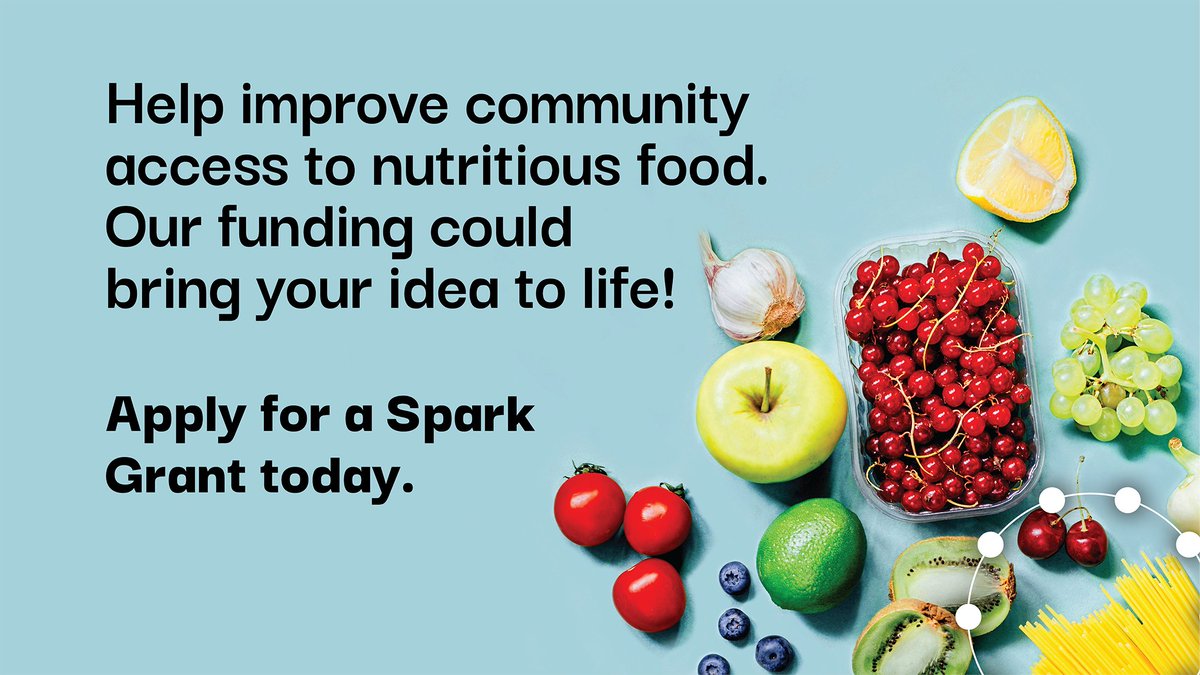 BoundlessAccel's tweet photo. Funding alert! Do you have a ready to implement idea to improve access to nutritious foods and contribute to a regional circular food system? Apply for a Spark Grant! #FoodSecurity @WDGPublicHealth @INFC_eng @cityofguelph @OurFoodFuture @wellingtncounty 

https://t.co/VdUTdwK8HT https://t.co/EQyDl6pAYZ