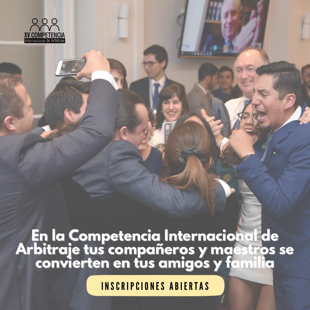 Competencia Internacional de Arbitraje tweet media