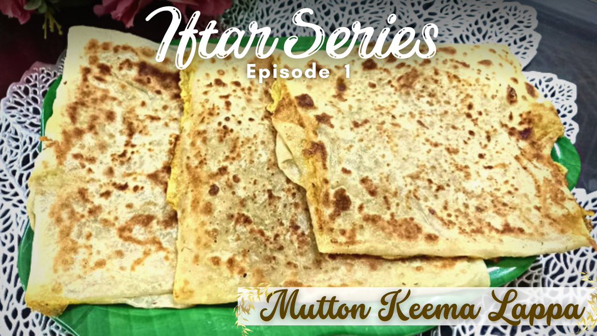 CousinsTrio's tweet photo. ⚠️LATE POST ALERT⚠️
Our Iftar Series has went by...This is one of our episodes - "Mutton Keema Lappa" One of the famous dish in Pondicherry!! https://t.co/Jn7xoaww6j