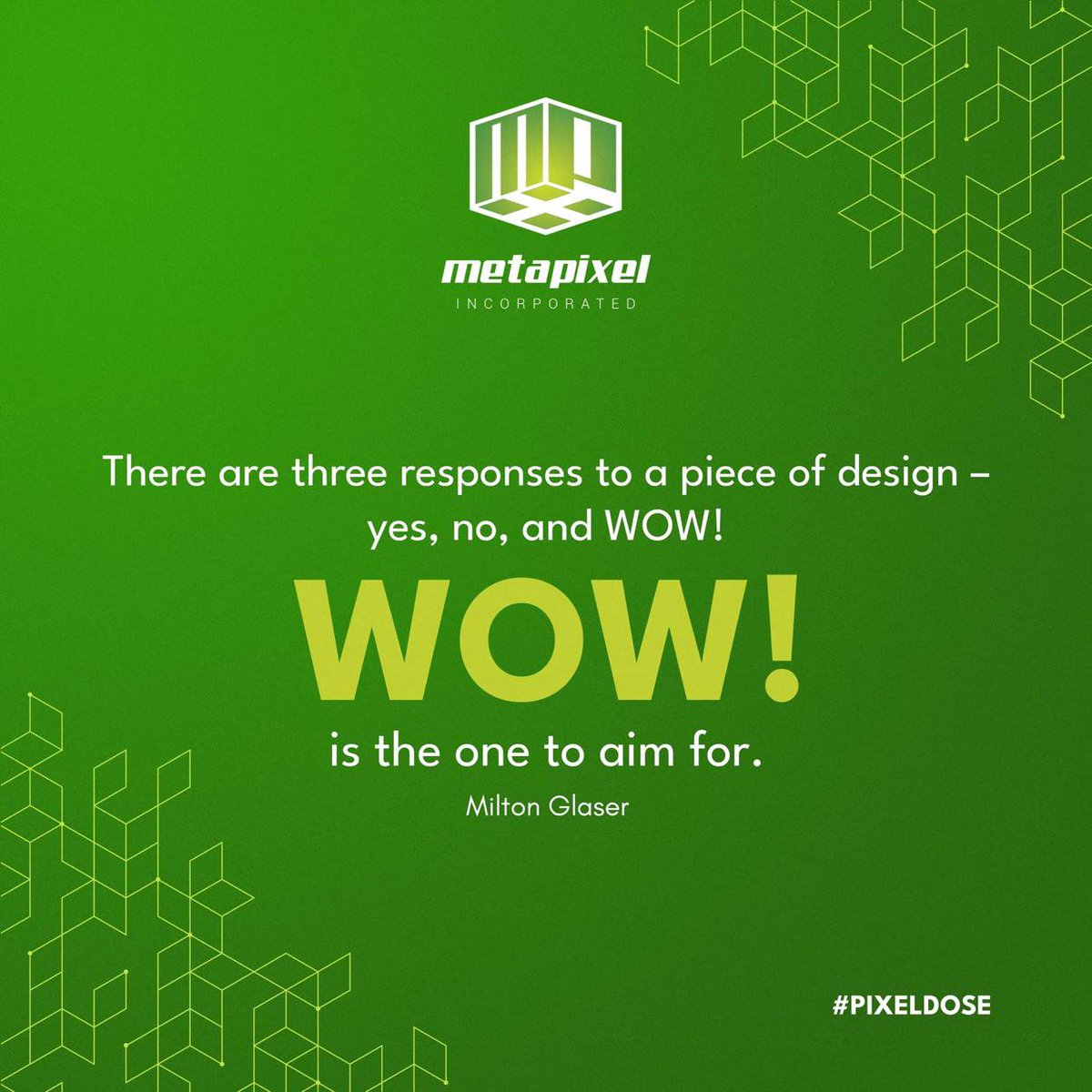 MetapixelBlog's tweet photo. We aim to WOW! https://t.co/TWxb7DAt4Z