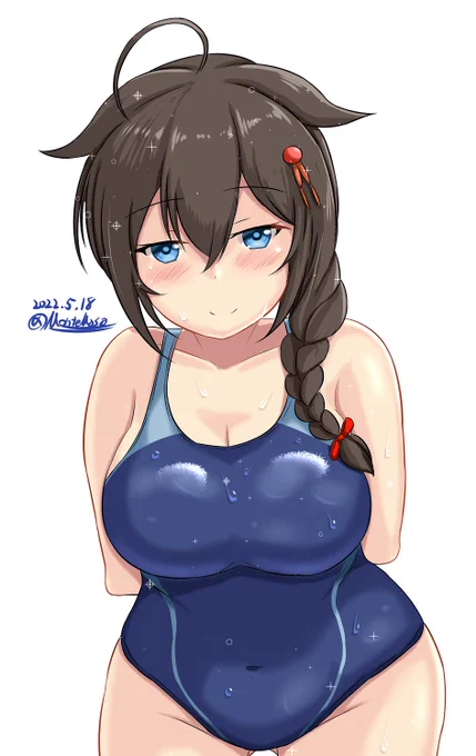 時雨さん
#艦これ版深夜の真剣お絵描き60分一本勝負
#艦これ版真剣お絵描き60分一本勝負_20220518
#時雨 