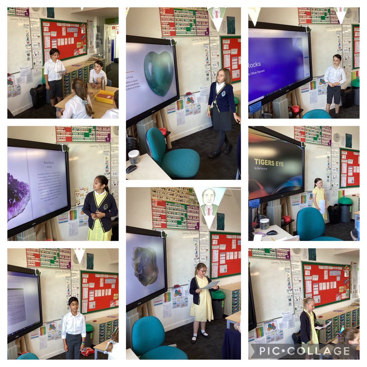 HarpAcademy1's tweet photo. Dahl class have worked really hard on our home learning these past 2 weeks and have created presentations all about rocks, well done! #science #communicationdriver https://t.co/2XQnYg9z7Y