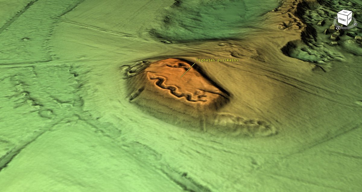 Pilskalni un senvietas / hillforts.eu tweet media