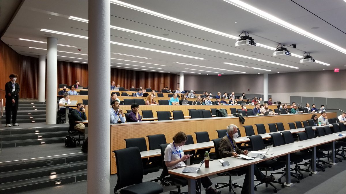ChaopengShen's tweet photo. Hydroml symposium are happening! Can't believe it still! https://t.co/Xs6Wmfzm9m