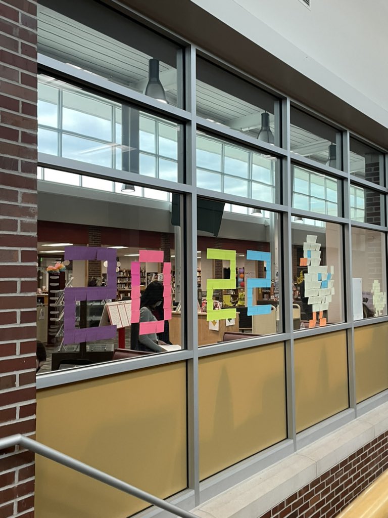 SopoIMC's tweet photo. Shout out to the #SopoReads class of 2022 for their “prank” of decorating the IMC. They put rubber ducks everywhere and threw a lot of balloons in Miss Foor’s office! #BeACardinal #gotothelibrary @SHS_Cardinals https://t.co/okE28DLNHx