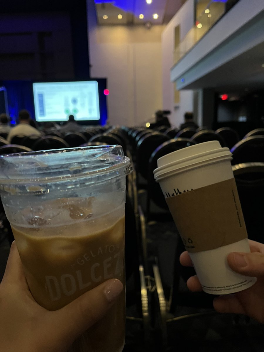 Starting off the morning of day 3 #ASGCT2022 right - by listening to groundbreaking research in Late-Breaking Abstracts II with coffee in hand <a href="/Matthew_R_Bell/">Matthew Bell</a> <a href="/ASGCTherapy/">ASGCT</a>