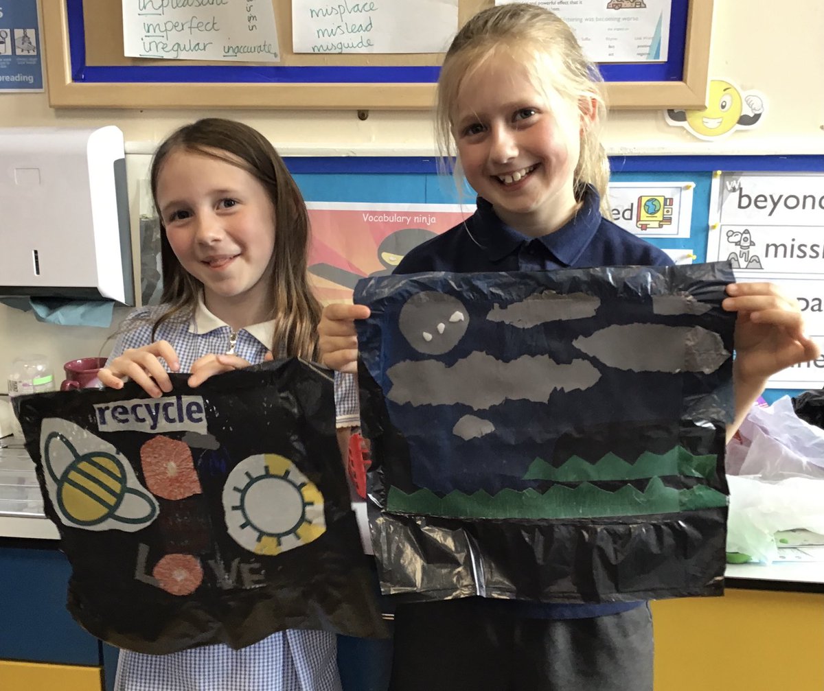 Proud2bBrow's tweet photo. Class 4 creating abstract art pictures using old plastic bags. Great work all and many thanks for Mrs McGill who kindly taught us how do this and other creative ways to reuse plastic! It’s been great fun! 👍😀 https://t.co/mO4YAAGGyB