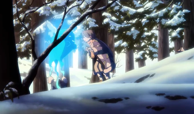 「ゆうれい」っぽいデザインなの良いね… #雪ほどきし二藍 