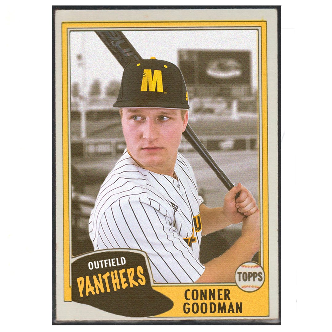 MKE_Baseball's tweet photo. 𝙎𝙀𝙉𝙄𝙊𝙍 𝙎𝙋𝙊𝙏𝙇𝙄𝙂𝙃𝙏 

Battled through some injuries but always a main contributor when he's in the lineup! Round of applause for @conner_goodman 👏

#UnitedWeRoar | #PantherProud https://t.co/CTeendttKV