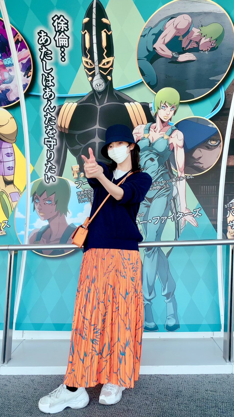 伊瀬茉莉也 Mariya Ise Jojotree ジョジョの奇妙な冒険 In Tokyo Skytree にファイちゃんと行ってきましたー 東京スカイツリーとの10周年コラボイベント 最高すぎた 泣 大満足 写真upしていきますね T Co