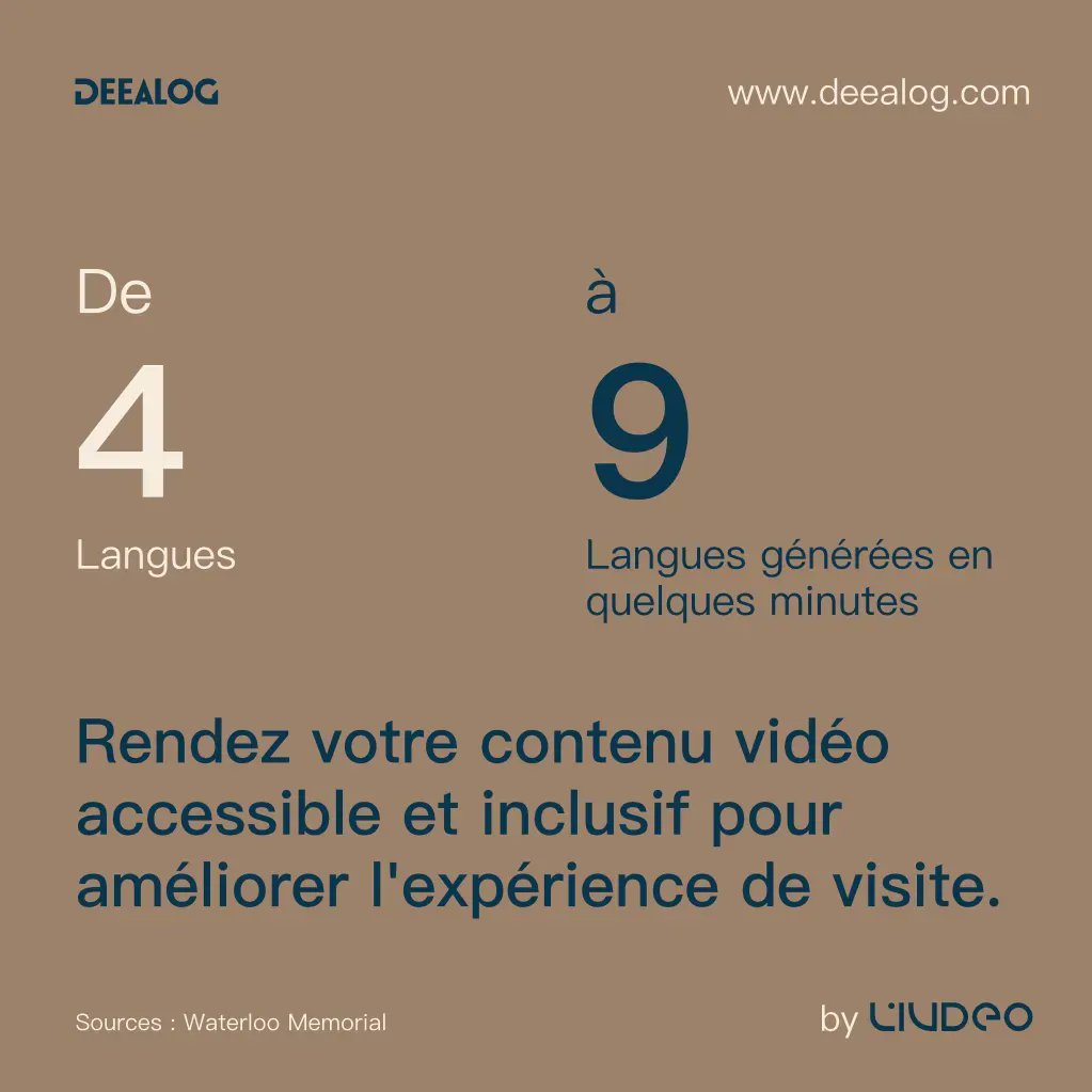 livdeo's tweet photo. Une #expérience de visite #inclusive, grâce à des écrans #multilingues et #accessibles pour tous les #publics https://t.co/4YgAZPBuBV