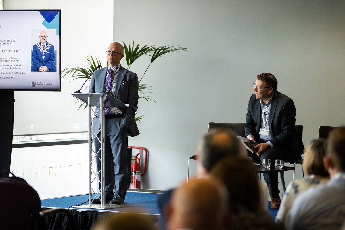 CIWM's tweet photo. Yesterday saw the long-awaited return of the CIWM Resource Conference Cymru to Cardiff. Thank you to everyone who joined us and to @Romaquip and @WelshGovernment for their support of this year’s event. We hope you enjoyed it as much as we did! #ciwmresource22 https://t.co/RsJ4daLZ2B
