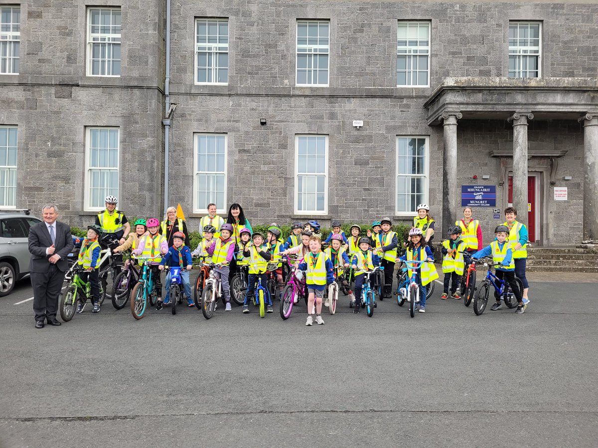 LimerickCouncil's tweet photo. The children from the 32nd Limerick St. Paulโs Scout Group got in to spirit of #BikeWeek with a fun-filled evening in Mungret Park. Just one of dozens of community events taking place across the city and county during #LimerickBikeWeek https://t.co/vvdsi4yzVm