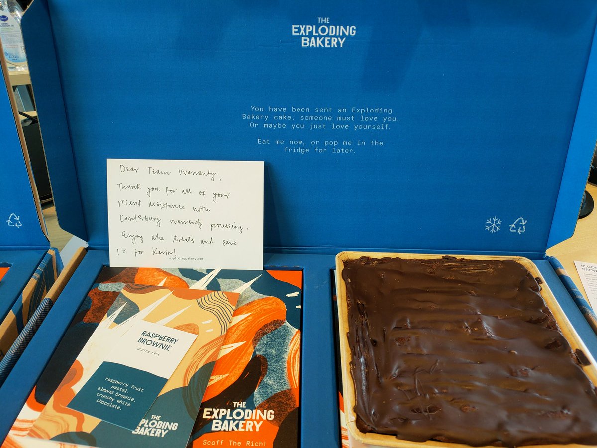 tear_kevin's tweet image. Feels amazing to be appreciated, thank you @MarshallAudi #Canterbury... Although not sure the team will save me any @explodingbakery