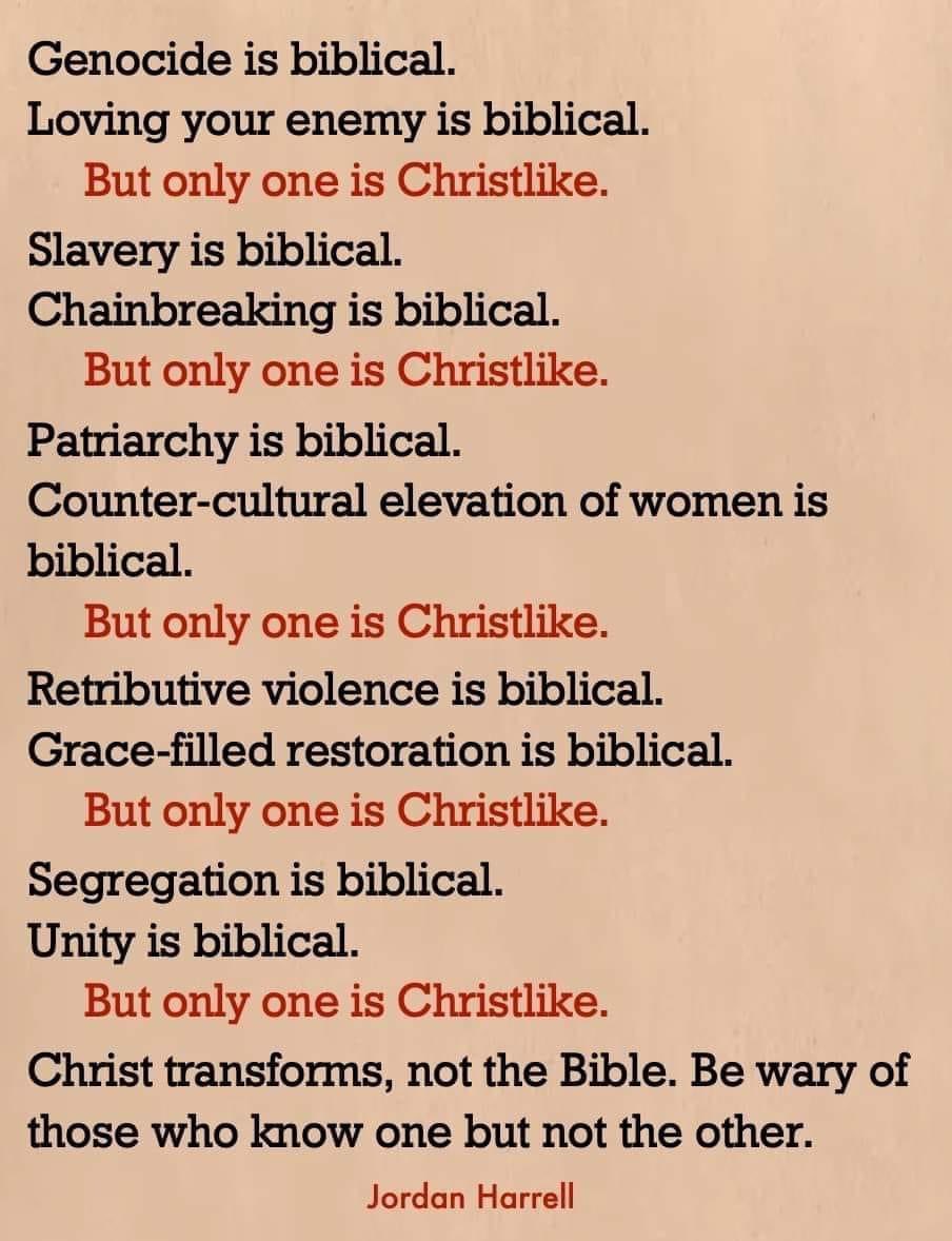 michaelfrost6's tweet photo. Christ transforms, not the Bible. Be wary of those who know one but not the other. — Jordan Harrell. https://t.co/fwYZSwRbyR