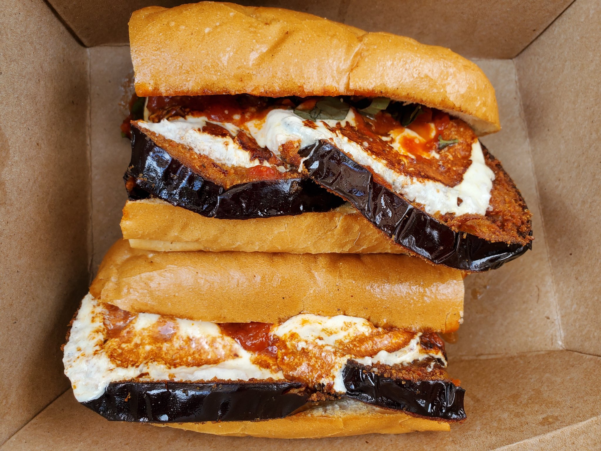 Mordi's Sandwich Shop & Food Truck on Twitter "Eggplant Parm 🤤 House