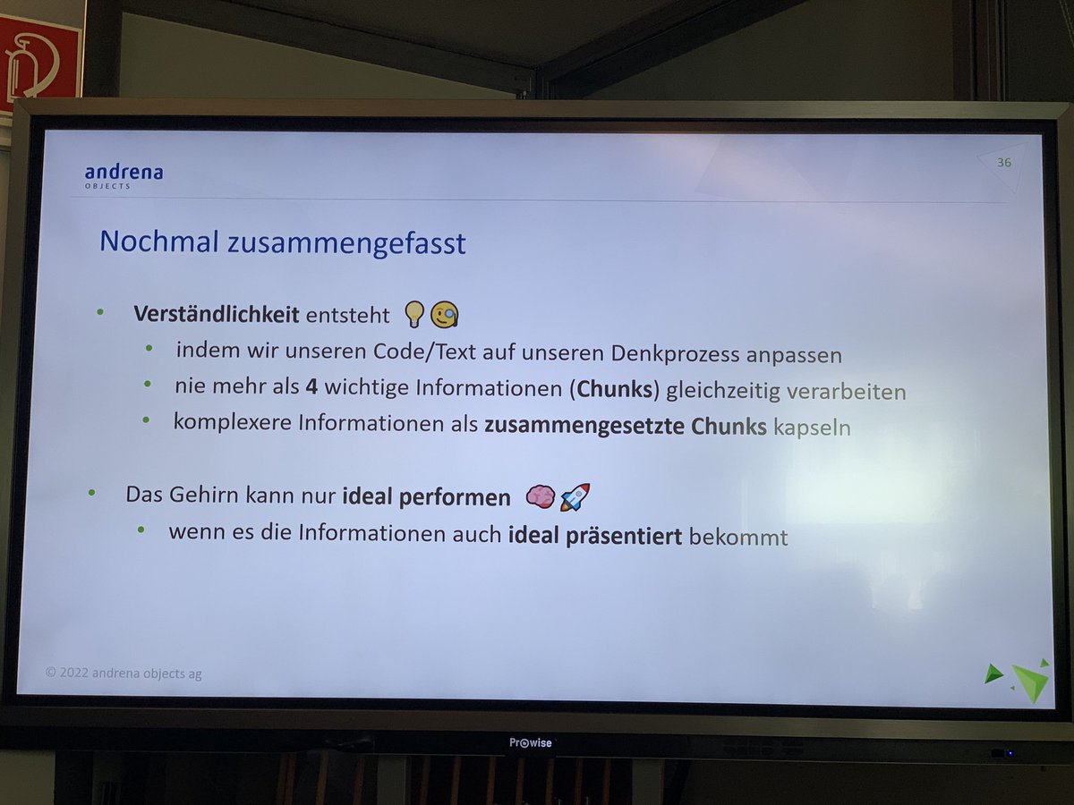 halllo's tweet photo. Warum ist Code so schwer zu verstehen? #etka22 #cleancode https://t.co/5IkC2jUZ2v