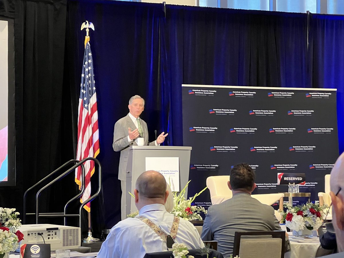 TeamAPCIA's tweet photo. Thank you @repfrenchhill for joining APCIA’s #DCLAD22 this morning and sharing your insight on global interconnectivity and the macroeconomic impact of climate change policy. https://t.co/8hR8ao9nu1