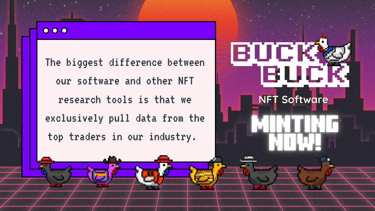 buck_pink's tweet photo. @NonoseBigear @IVS_Official @GASHO_2_0 @0xPolygonJapan Check out @buckbucknft with their NFT software fam! https://t.co/mdrV2jRepo