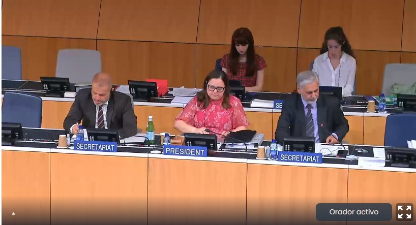 SomosELAPI's tweet photo. Avanza el #CDIP28 de @WIPO y nuestra delegación está, desde temprano, en sala tomando atenta nota del desarrollo de la #PropiedadIntelectual #ELAPIenCDIP https://t.co/WZUh2dqSMk