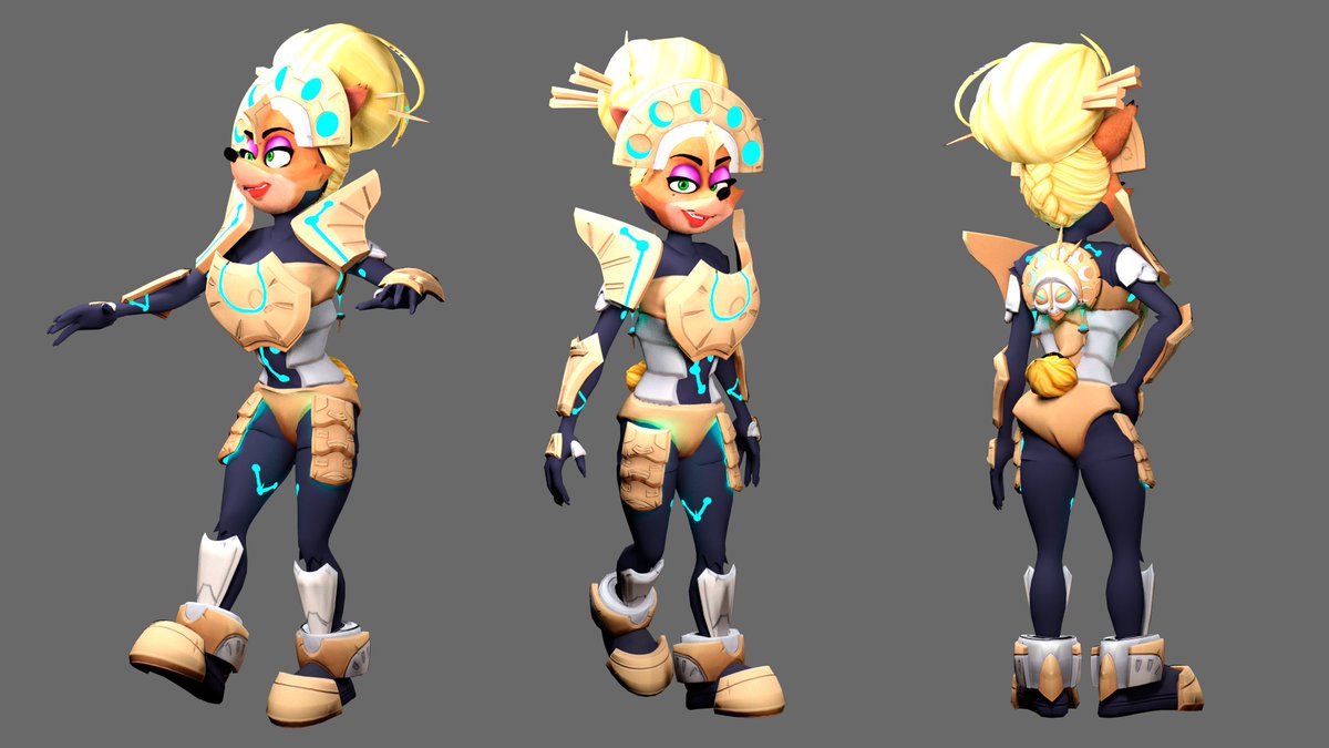 KingGamesMCS's tweet photo. Tawna Bandicoot - Kupuna-Wa Armor
#CrashBandicoot4 #CTRNitroFueled #CrashBandicootNSaneTrilogy #CrashBandicoot #TawnaBandicoot #KupunaWa #QuantumMasks https://t.co/rhaE4TaJzt