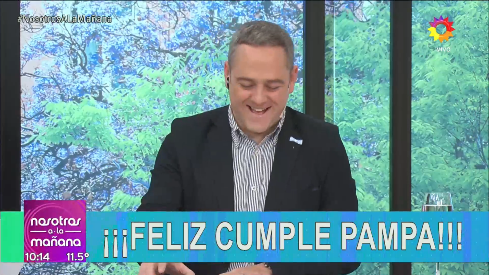 NosotrosElTrece's tweet photo. ¡Feliz cumple @pampamonaco!🎂🥳 https://t.co/XvceoyaGoS
