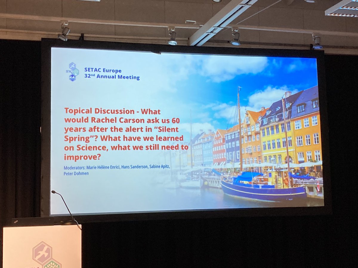 What would #RachelCarson ask us 60 years after the alert in “Silent Spring”?

Now life in #SETACCopenhagen 

Join the debate commenting on this tweet 🐥 ⬇️⬇️⬇️