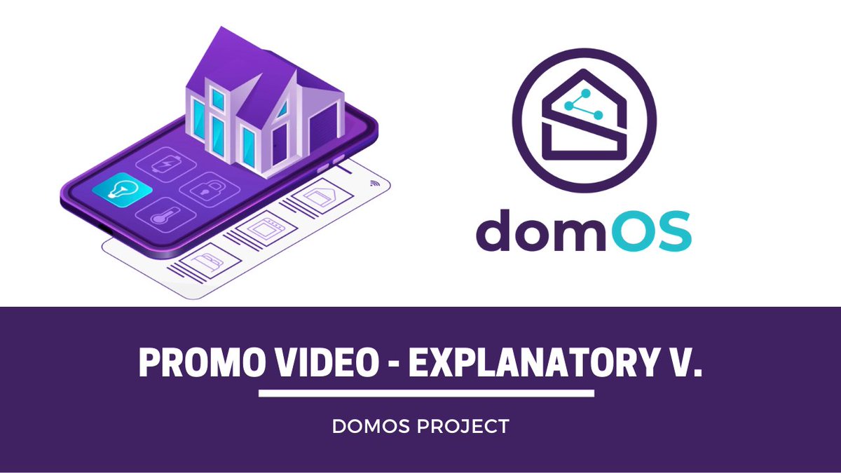 Want to know more about the #domOS project? 🤔
We are aiming to develop an operating system for #smart services in #buildings 🌆

🎥 Watch our explanatory video! bit.ly/3yKu76r