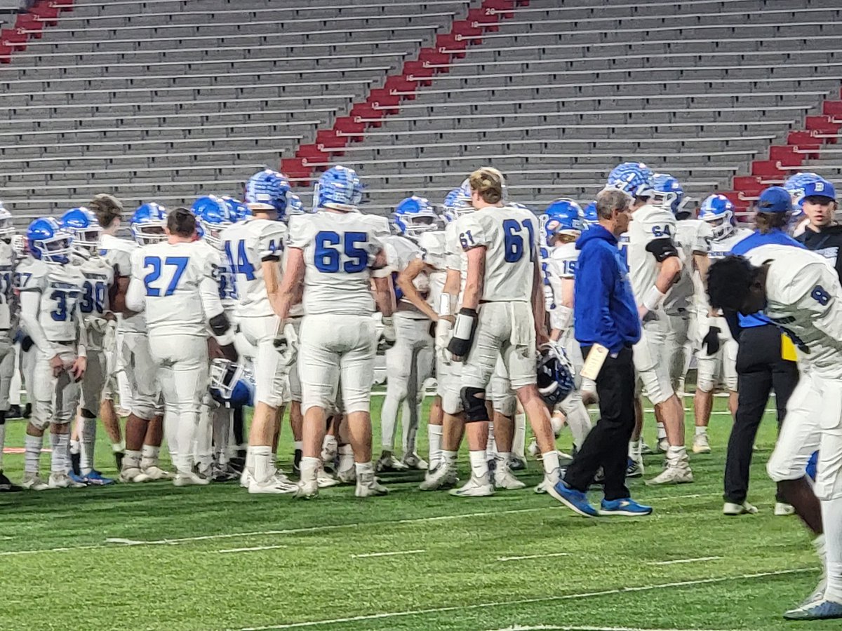 Last day of HS for this great group of Bennington seniors. Without them, no NENextt so thanks men! Been a pleasure to follow your careers from start to finish. Good luck at the next level! Played last 8th and HS games in Lincoln!