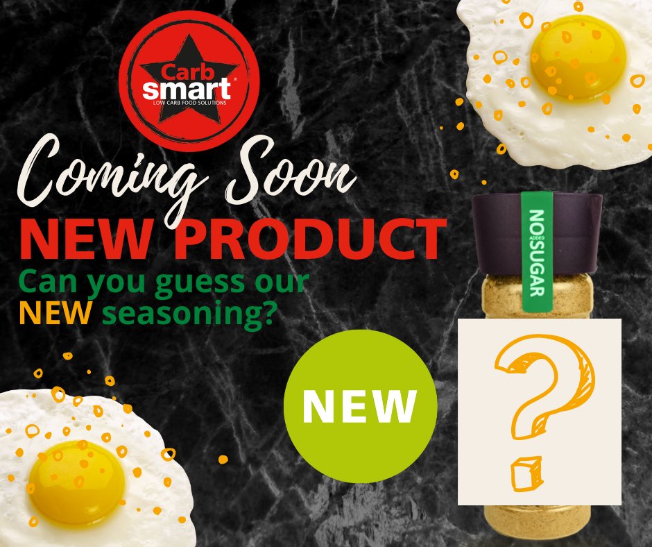 NEW NEW NEW!!!

Can you guess our NEW seasoning - launching soon!!! 
Stay posted for the announcement of the launch, and a great giveaway to celebrate!

Are you as excited as we are?!