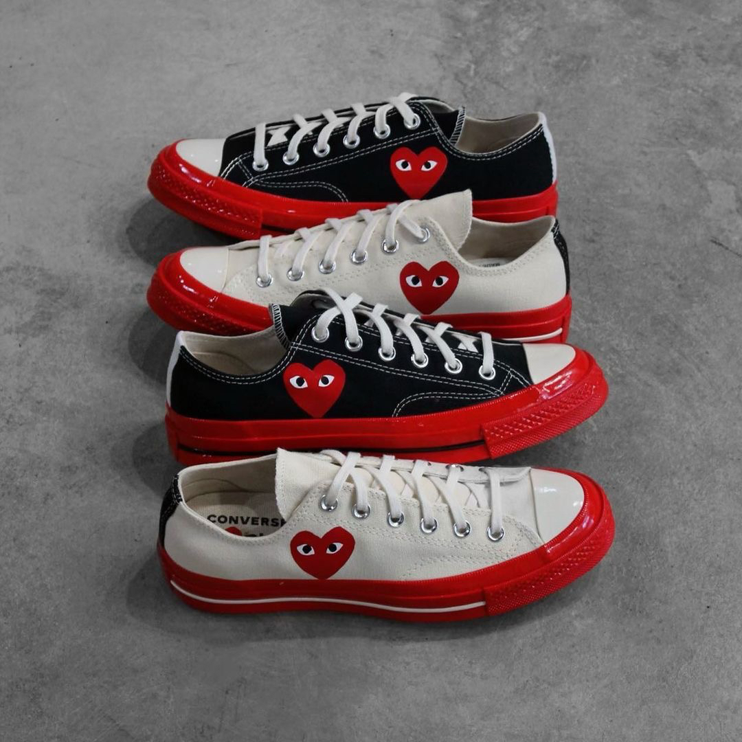 Summer cop? Comme des Garçons PLAY x Converse Chuck 70.
.
.
.
.
.

#commedesgarcons #cdgconverse #chuck70 #thicklaces #taylorgang