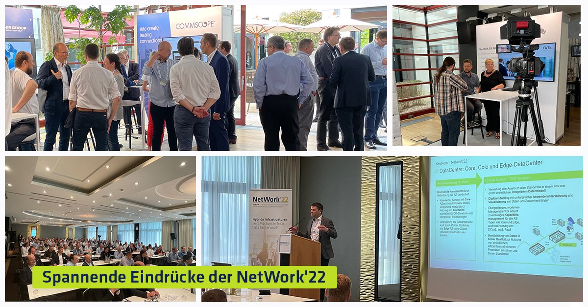 Auf der #NetWork22 können die Teilnehmer:

💡 anregende Kunden- und Partnervorträge anhören
💡Teil von Experten-Sessions sein
💡sich Networken
💡und Gespräche auf den Messeständen führen

Dadurch entstehen Anregungen und Ideen zum optimalen Einsatz unserer Software.