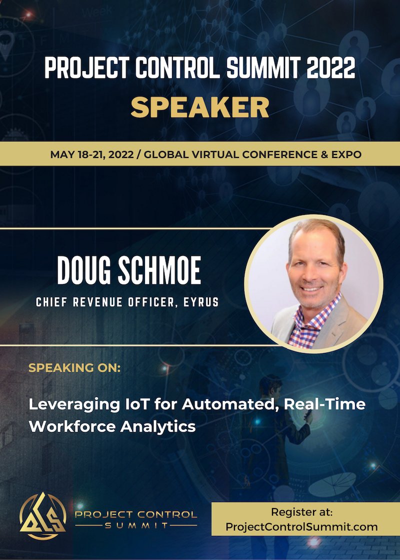 EyrusTeam's tweet image. Join Chief Revenue Officer Doug Schmoe TOMORROW, May 19th, 2022 as he provides construction industry insights and how leaders can use IoT technology to enhance their workforce and jobsite. Information below! Register here: hubs.ly/Q01bBfvb0
#pcsummit #projectcontrolsummit