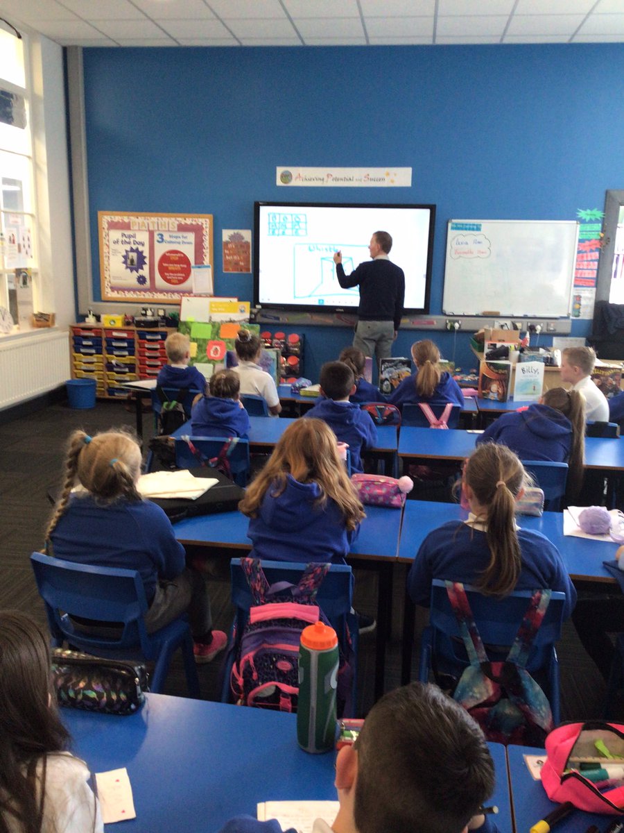 AnnalongPrimary's tweet photo. Local author Declan Carville visited school and the Nursery Unit. He shared his own stories and lead creative writing sessions. https://t.co/nWc0Hfto0F