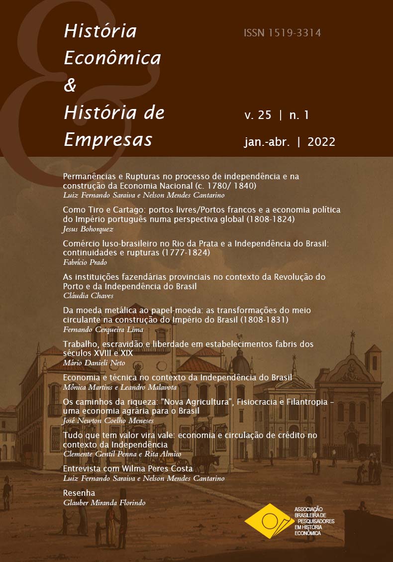 ABPHE2's tweet photo. Convidamos à leitura de mais uma edição da nossa revista História Econômica &amp; História de Empresas, com o dossiê: "Permanências e Rupturas no processo de independência e na construção da Economia Nacional (c. 1780/1840)". Acesse: https://t.co/7Czcxpnz7o https://t.co/zjK5mh7cuN