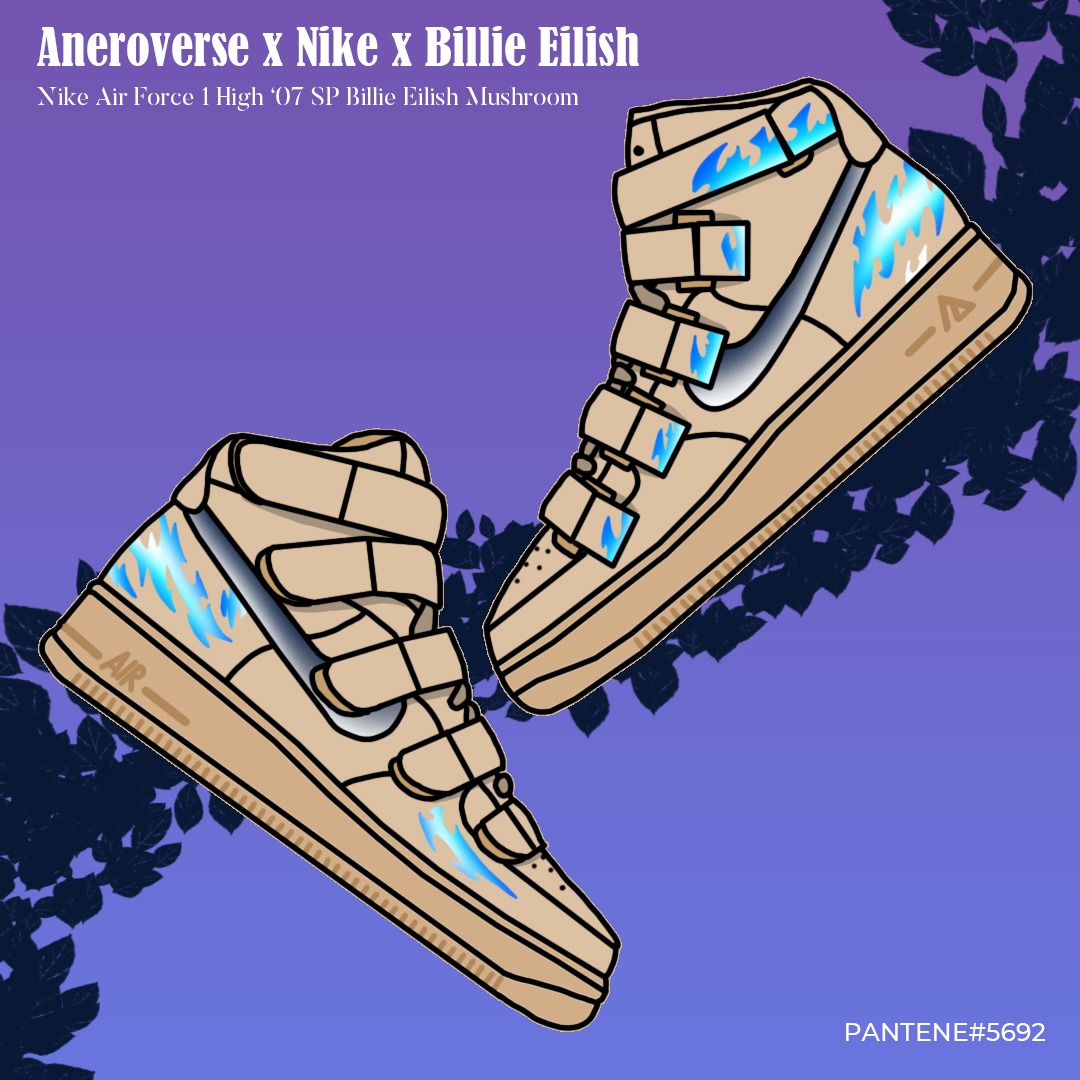 <a href="/MoonBoyNFT/">M🅾️🅾️n🅱️🅾️y | ArcanaHQ | Spac🅾️id</a> <a href="/AneroVerse/">ᴀɴᴇʀᴏ</a> This is one of my wishlist. 
I really want to buy it buy it, but for some reason I can't. 
That's why i draw a collaboration between Anero x Nike x Billie Eilish. 
What if these collaboration really happen in the future? How much the cost of the shoes will be? 🤣
#AneroContest