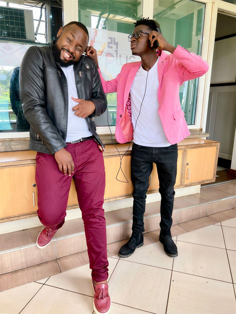 Milele FM (@milele_fm) on Twitter photo Cute mbois of radio washawasili kukupea burudani full dose hadi 8pm. #ChrisNaTrickyMilele show number moja. <a href="/McaTricky/">Eng. Mca Tricky</a> <a href="/chris001Ke/">Chris Da Bass</a> <a href="/Milele_FM/">Milele FM</a> Cute mbois of radio washawasili kukupea burudani full dose hadi 8pm. #ChrisNaTrickyMilele show number moja. <a href="/McaTricky/">Eng. Mca Tricky</a> <a href="/chris001Ke/">Chris Da Bass</a> <a href="/Milele_FM/">Milele FM</a>