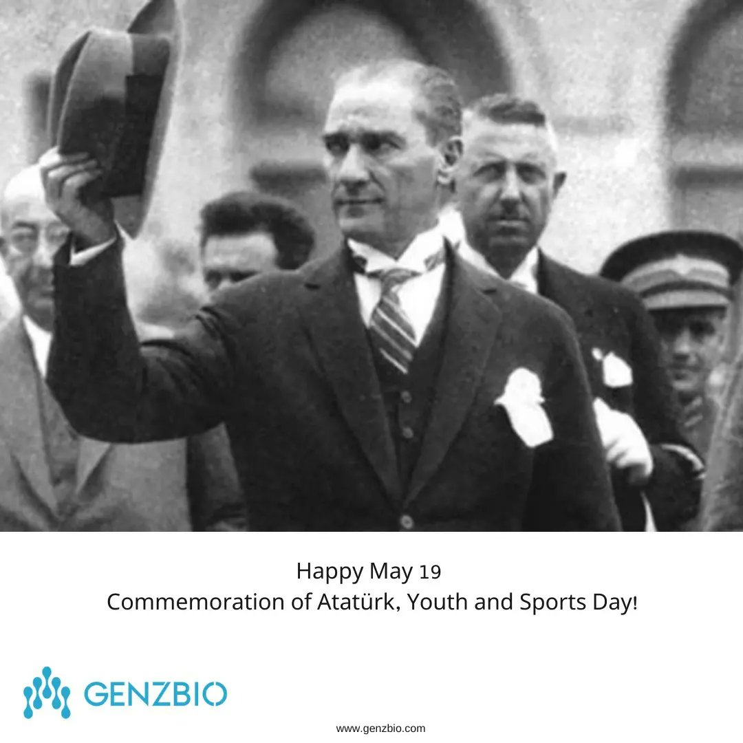 biogenztr's tweet photo. We commemorate our Great Leader Mustafa Kemal Atatürk, the first light of our freedom and independence, with love, respect and longing. Happy 19 May Commemoration of Atatürk, Youth and Sports Day!
#GenzBio https://t.co/wtGcj7ptcI