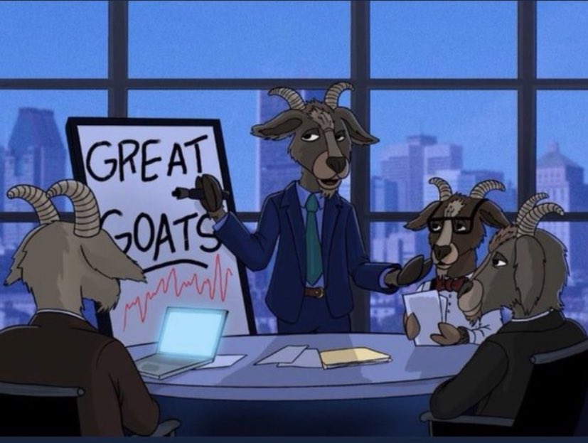 🐐 WHITELIST GIVEAWAY 🐐

5x spots for <a href="/GreatGoatsNFT/">Great Goats</a>
[#SOL project]
 
To enter: 

- Follow <a href="/crycrybemi/">Bemi 🌸</a> <a href="/GreatGoatsNFT/">Great Goats</a> @Ebubechi_GMi 
- RT &amp; Like ❤️
- Tag nft frens (more tags, more entries)

picking winners in 24 hours #NFTGiveaways #Whitelist #Solana