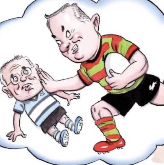 Rabbitoh Revenge #auspol #ausvotes #GoRabbitohs