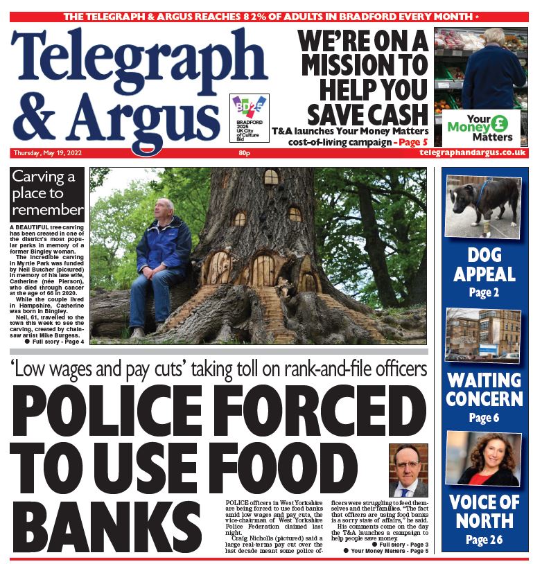 On the day we unveil our campaign to help readers navigate the cost of living crisis, tomorrow's  T&amp;A reveals how even police officers are turning to food banks . #yourmoneymatters