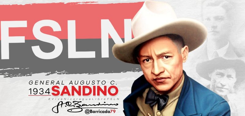 Sandino dijo: «Los yanquis sólo pueden venir a nuestra América Latina como huéspedes; pero nunca como amos y señores, como pretenden hacerlo». ¡No somos colonias! #CumbreSinAmericas
 #VivaNicaraguaLibre