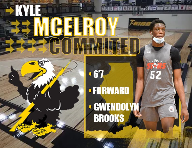 Official welcome to Kyle McElroy from Gwendolyn Brooks in Chicago, Illinois.

Kyle joins the T-Birds after coming 1 rebound short of averaging a double-double in the Chicago Public League during his senior season