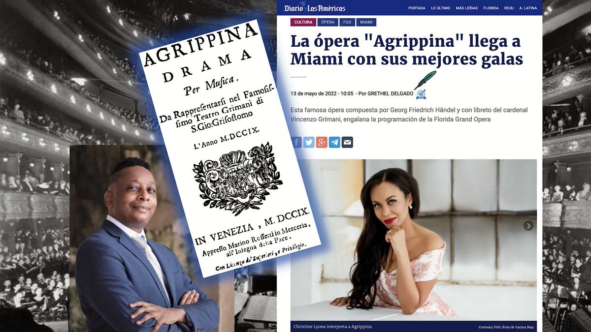 Grethel Delgado Álvarez (@gretheldelgado_) on Twitter photo La #ópera #Agrippina de #Händel llega a Miami con sus mejores galas. Oportunidad de lujo para disfrutar de la @fgopera Gracias por sus entrevistas <a href="/MaestroNYC/">Marlon Daniel</a> <a href="/CindySadlerTX/">Cindy Sadler</a>
Este 19 de mayo a las 8pm, en el Miami Scottish Rite Temple de #Miami
📲 bit.ly/3LkGBo8 La #ópera #Agrippina de #Händel llega a Miami con sus mejores galas. Oportunidad de lujo para disfrutar de la @fgopera Gracias por sus entrevistas <a href="/MaestroNYC/">Marlon Daniel</a> <a href="/CindySadlerTX/">Cindy Sadler</a>
Este 19 de mayo a las 8pm, en el Miami Scottish Rite Temple de #Miami
📲 bit.ly/3LkGBo8