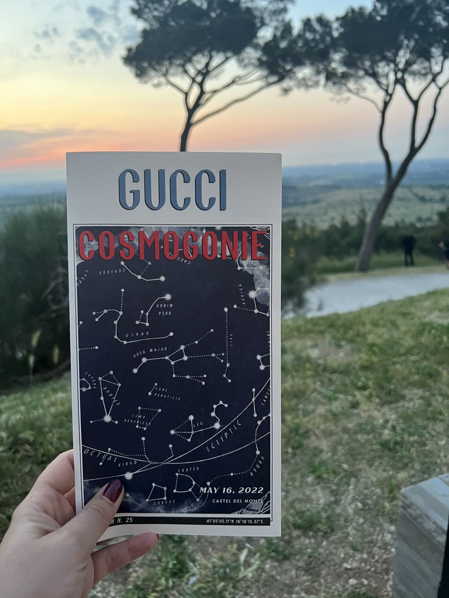 obeidadanhach's tweet photo. Yup !! We Star Gazed under the full moon with @gucci by   #AlessandroMichele .Thank you for this unforgettable and magical  experience #Puglia #GucciCosmogonie https://t.co/ApGQlcItRq