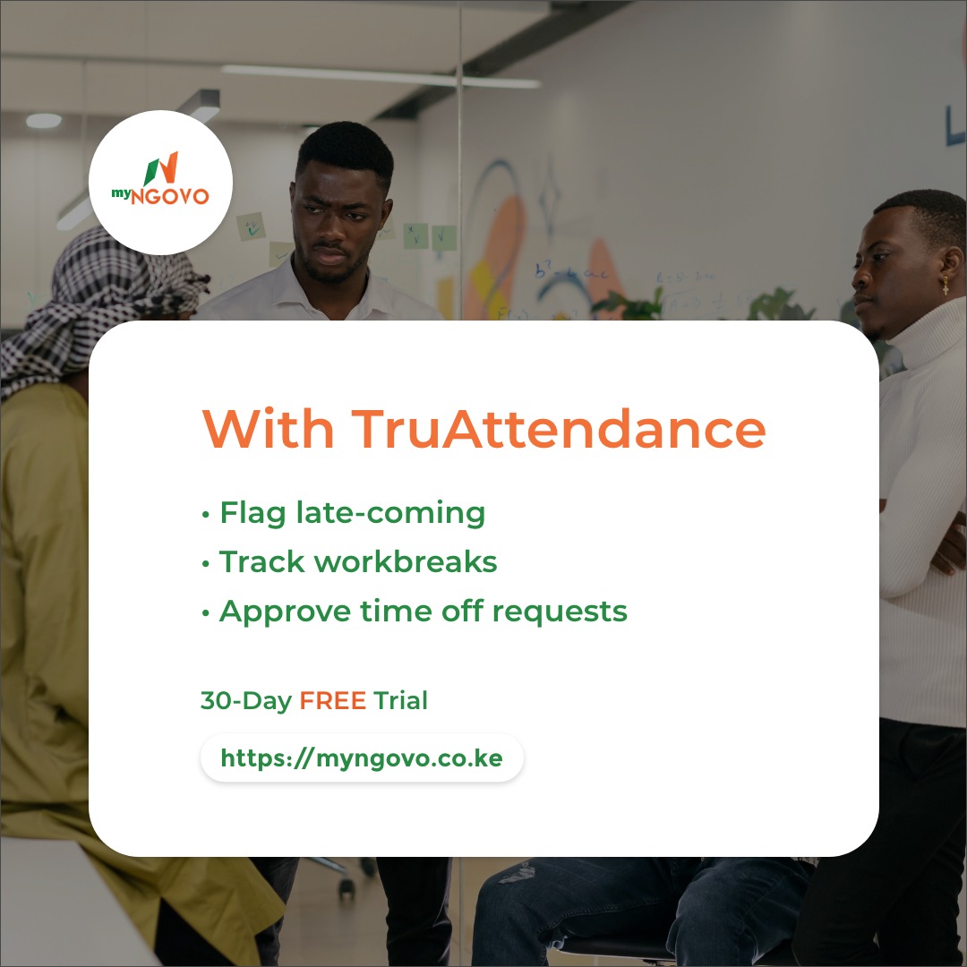 MyNgovo's tweet photo. Ain't no party like a TruAttendance party 🎉🎊koz a TruAttendance party is where you get actionable reports and lateness flagging trends👉https://t.co/fpJ7T1Mczz

#hrsoftware#hrmanagementsoftware#peoplemanagement#hrhero https://t.co/5LTp4EBz87