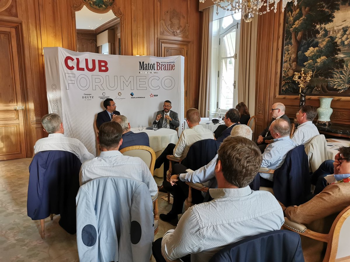 Hervé Noël, Président <a href="/FRTP_GrandEst/">Fédération régionale des Travaux Publics Grand Est</a>, est l'invité fil rouge du Club ForumEco <a href="/matotbraine/">Matot Braine</a> pour parler de l'actualité des #travauxpublics et des investissements majeurs à réaliser pour réussir la #TransitionEcologique #infrastructure
<a href="/FNTP_info/">Les Travaux Publics</a> #Acteurspourlaplanete