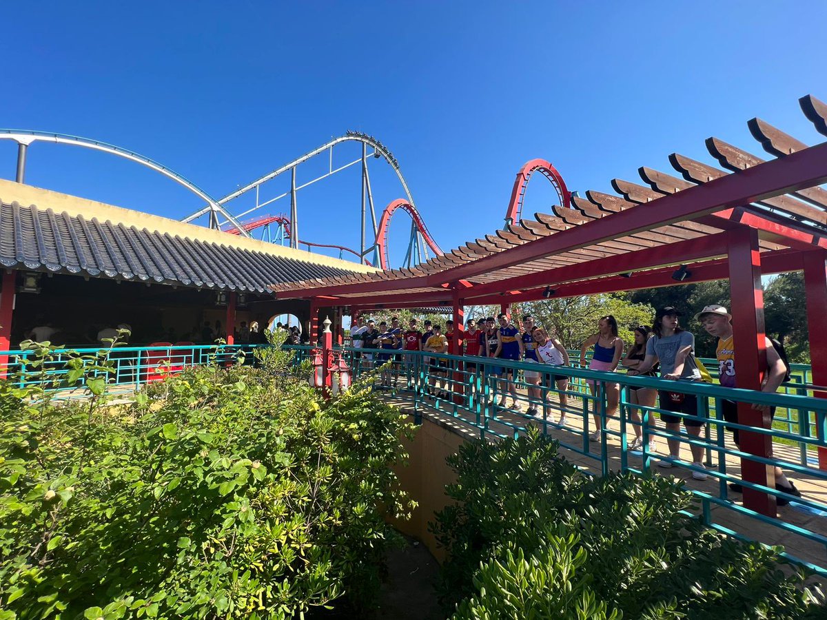 cbssecmtown's tweet photo. TY Tour Day 3: Today saw the group enjoy a day out at PortAdventure World! #tytour https://t.co/AxG2cx5ktj