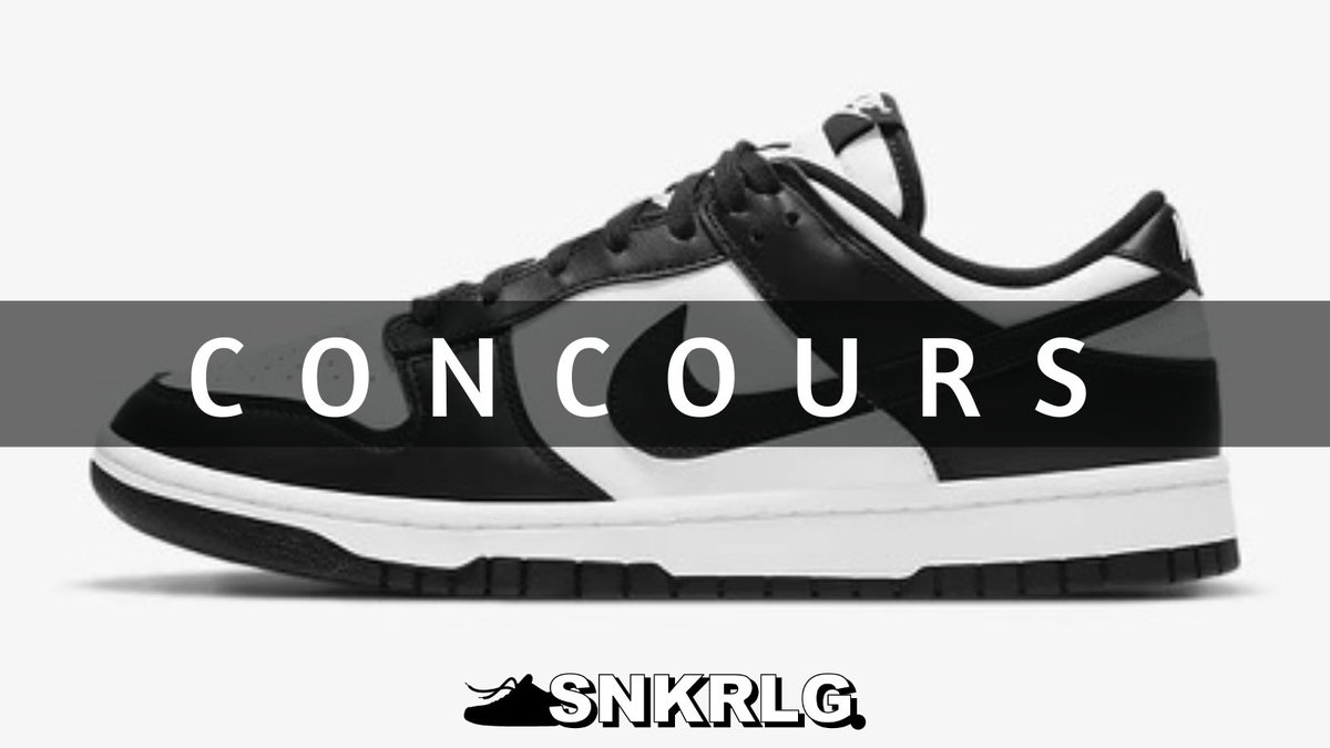 Sneakerologue's tweet image. 🚨Giveaway 🎁 pour fêter notre retour sur Twitter &amp;amp; les 20k !

On vous offre la Nike Dunk Low “Panda” ! 🐼 

Il vous suffit de :

1️⃣Follow + RT
2️⃣Mentionner votre taille + un pote

Merci encore pour la force ✌🏾

#Concours